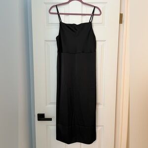 Old Navy satin midi dress